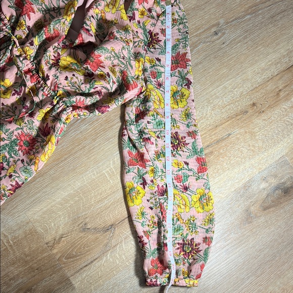 LOFT Pink Floral Dress Size MP - Picture 7 of 12